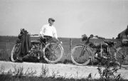 Ca. 1912 and Ca. 1913 Flying Merkels. Courtesy of Karl Bandow,  Milwaukee, Wisconsin.